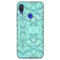 Mermer Desenli (14) Tema Lansman Kılıf Camgöbeği Xiaomi Redmi Note 7 Pro Kılıf