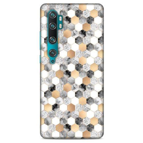 Mermer Desenli (50) Tema Shockproof Kılıf Koyu Gri Xiaomi Mi Cc9 Pro Kılıf