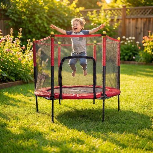 Fileli 140 Cm Büyük Boy Trambolin