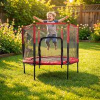 Fileli 140 Cm Büyük Boy Trambolin