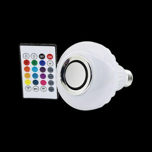 Kumandalı RGB LED Ampul Bluetooth Hoparlör 7W/3W