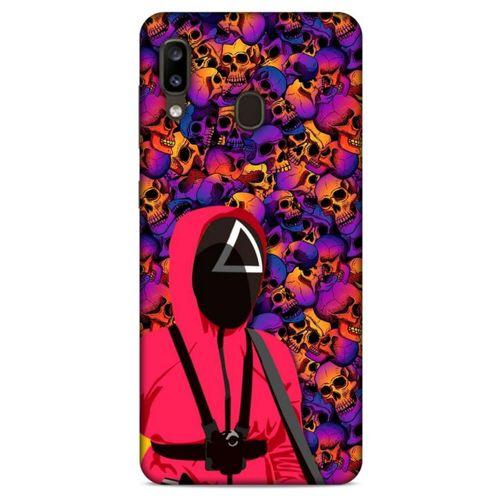 Samsung Galaxy A20 Uyumlu Kılıf Squid Game (39) Liquid Crystal Kılıf Soo-Yun