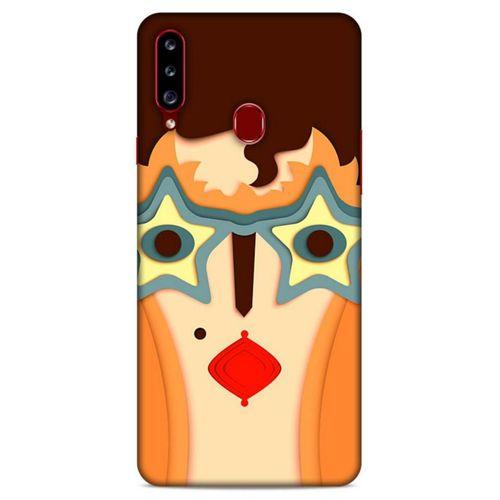 Lopard Samsung Galaxy A20s Uyumlu Kılıf Soyut Sanat (2) Desenli Kabı