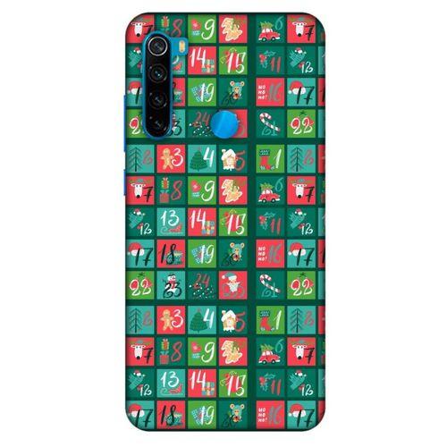 Yılbaşı Süsleri 18 Xiaomi Redmi Note 8 Kılıf Silikon Kapak