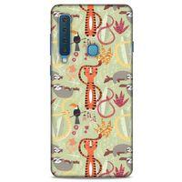 Animax Tembel Hayvanlar Samsung Galaxy A9 2018 Kılıf Desenli Silikon