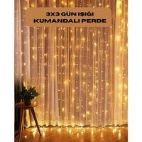 8 Fonksiyonlu Uzaktan Kumandalı Günışığı Perde Peri Led Dekoratif Işık