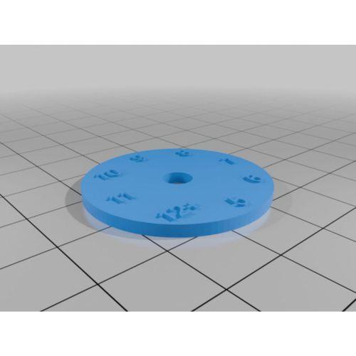 Noodle Zamanlayıcı Kadranı – 3D Baskı Mutfak Aksesuarı (Bu ürün Sadece Plastik parçadır - Almadan Önce Soru Sorabilirsiniz)