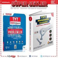 Aydın TYT Matematik Geometri Beceri Temelli ve Sınav TYT 0 dan Sınava Problemler Soru Bankası Seti 2 Kitap