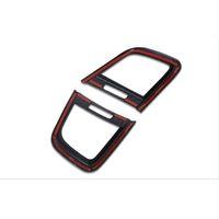 Honda Cr-V Uyumlu 2017+ Karbon Menfez Kaplama 2 Parça