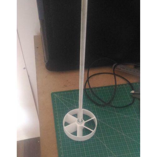 Boya Mikseri Deli 8 x Çapı 80 mm - 5136681