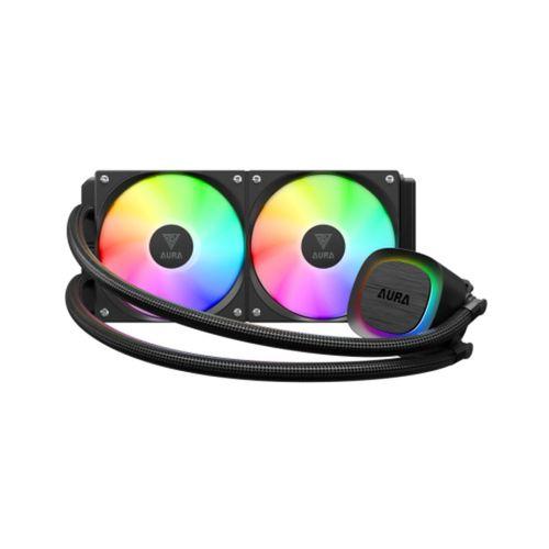 GAMDIAS AURA GL240 V2, 240mm, RGB, 2 Fanlı, CPU Sıvı Soğutma