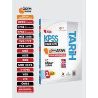 2026 KPSS Tarihin Kara Kutusu 2 Cilt ÖSYM Çıkmış Soru Havuzu Bankası Konu Özetli Dijital Çözümlü