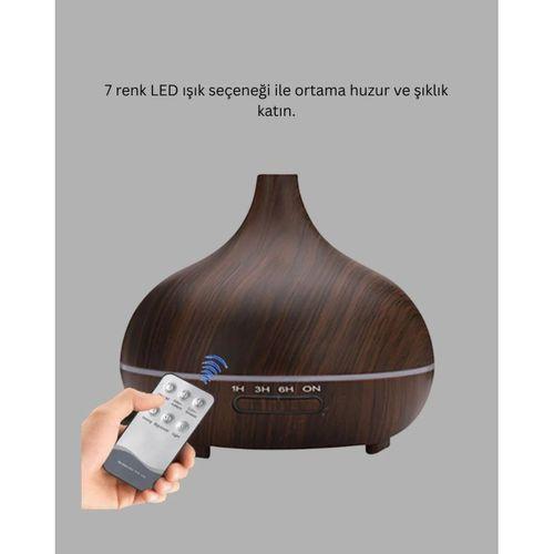 Bn01 Uçucu Yağ Uyumlu Renkli Led Işıklı Nemlendirici