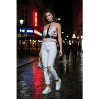 Siyah Kadın Kemer Geniş Deri Tokalı Yelek Detaylı - Brf1297