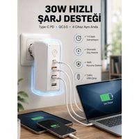 Ev Ve Ofis İçin Zaman Kontrollü Çoklu Şarj Cihazı Yeni Nesil