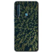 Galaxy A9 2018 Kılıf HD Desen Baskılı Arka Kapak - Çam Ağacı Ormanı