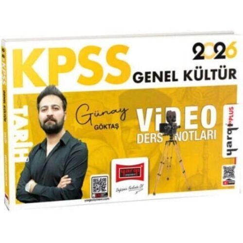 2026 KPSS Genel Kültür Tarih Video Ders Notları Yargı Yayınları