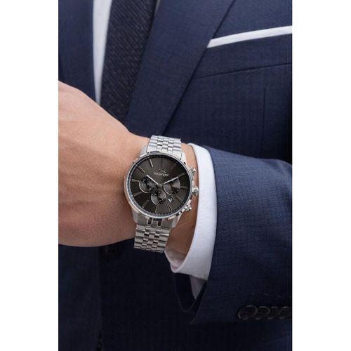 Slazenger İtalyan Tasarım Bileklik Hediyeli 2 Yıl Garantili 10 Atm Çelik Erkek Kol Saat ESE.1812.05