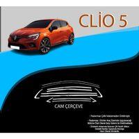 Renault Clio Uyumlu Krom Cam Çerçevesi 12 Parça 2019 Ve Üzeri Parça Clio 5 (2019+)