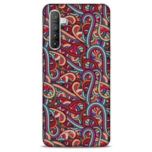Oppo Realme XT Kılıf Pastel Renkler (35) Fit Design Kılıf Karışık Renkli