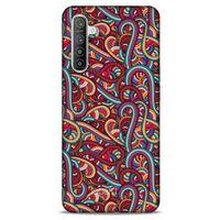 Oppo Realme XT Kılıf Pastel Renkler (35) Fit Design Kılıf Karışık Renkli