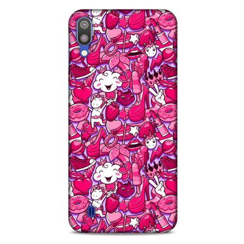 Graffitix (5) Desenli Silikon Kapak Samsung Galaxy M10 Kılıf