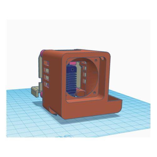 Ender3 V2 Neo Phaetus Dragonfly BMS 5015 Parça Soğutma Fanı Duct Magnetik Montaj (Bu ürün Sadece Plastik parçadır - Almadan Önce Soru Sorabilirsiniz)