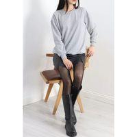 pilelistore Bisiklet Yaka İki İplik Sweat Açıkgri