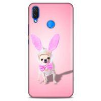 Huawei Psmart 2019 Kılıf Köpek Kıyafetleri (21) Koruyucu Kapak Adorable Tshirt
