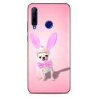 Huawei Honor 20 Lite Kılıf Köpek Kıyafetleri (21) Koruyucu Kapak Adorable Tshirt