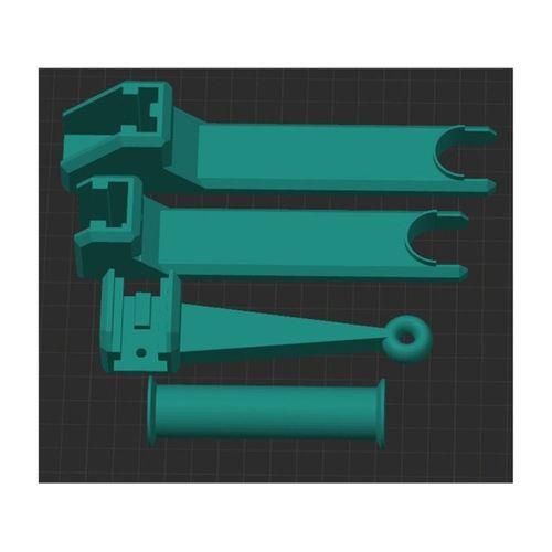 Aquila X2 ve Klonlar için Çift Braket İp Tutucu (Bu ürün Sadece Plastik parçadır - Almadan Önce Soru Sorabilirsiniz)