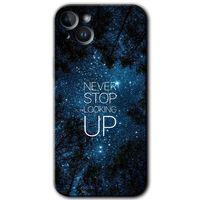 iPhone 14 HD Baskılı Kılıf + 9D Tam Ekran Koruyucu - Stars Wallpaper