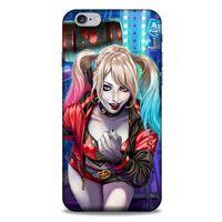 Apple Iphone 6S Plus Uyumlu Kılıf Harley Quinn (38) Neo Hybrid Kılıf Limoni