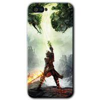 Realme C2 Kılıf HD Desen Baskılı Arka Kapak - Dragon Hunter