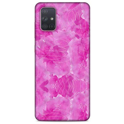 Samsung Galaxy A71 Uyumlu Kılıf Pembe Delisi (41) Tank Kılıf Yazılı