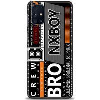 Samsung Galaxy M31S Kılıf HD Baskılı Kılıf - NxBoy + Tam Ekran Koruyucu