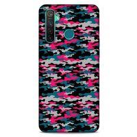 Kamuflaj 16 Oppo Realme 5 Pro Kılıf Silikon Kapak