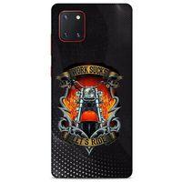 Samsung Galaxy Note 10 Lite Uyumlu Kılıf Motorsiklet (8) Baskılı Kılıf Harley Davidson
