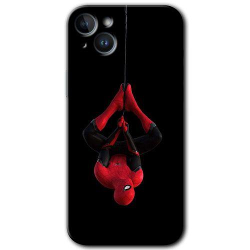 Potkal Hediye Fabrikası iPhone 14 HD Baskılı Kılıf + 9D Tam Ekran Koruyucu - Örümcek Adam