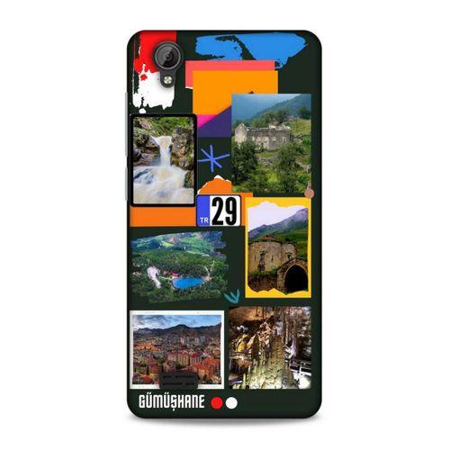 Lopard Vestel Venüs V5 Uyumlu Kılıf Şehirli ※ (29) Gümüşhane Arka Koruma Kılıfı