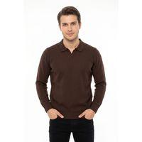 Erkek Spor Polo Yaka Mevsimlik Kazak BGL-ST05444