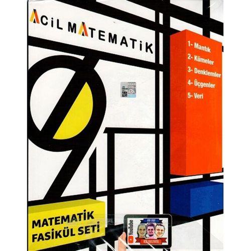9. Sınıf Acil Matematik 6 lı Fasikül Seti Acil Yayınları
