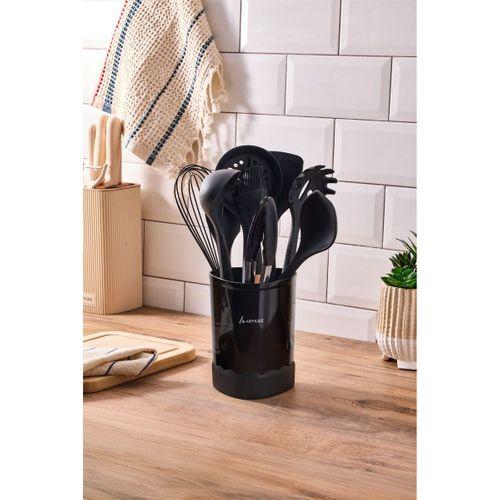 Aryıldız Dailytools Silikon Mutfak Set 10 Parça Siyah Ar262986
