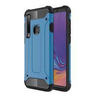 Samsung Galaxy A9 2018 A920 Kılıf Koruyucu Çift Katmanlı Armor Case Siyah Renk