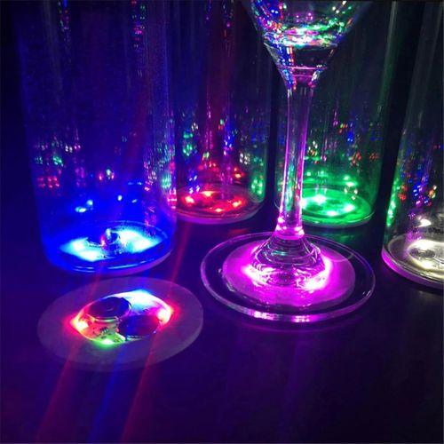 Işıklı Yapışkanlı Bardak Altı Atı Ledli 3 Modlu