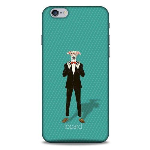 Apple Iphone 6 Plus Kılıf FunnyMaX (12) Koruyucu Silikon Turkuaz Köpek
