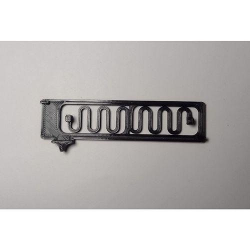 3D baskı zayıflatılmış yay test modeli (Bu ürün Sadece Plastik parçadır - Almadan Önce Soru Sorabilirsiniz)