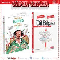 Süper Kitap AYT Tarih ve AKM Dil Bilgisi Soru Bankası Seti 2 Kitap