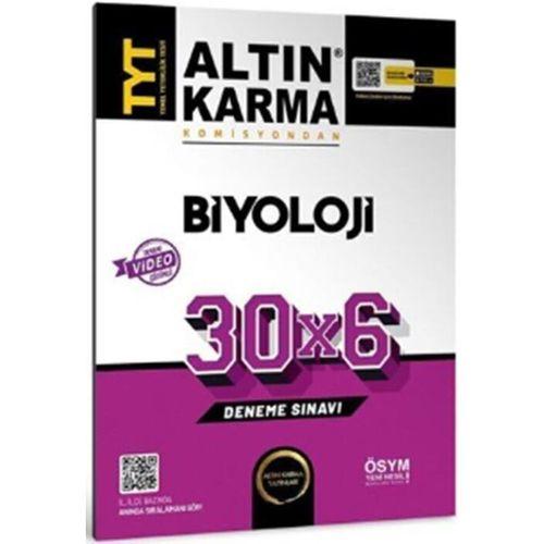 TYT Biyoloji 30 x 6 Deneme Altın Karma Yayınları