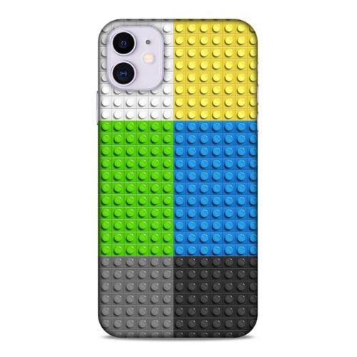 Lopard Apple Iphone 11 Uyumlu Kılıf BloX (10) Full Koruma Kılıfı Karışık Çok Renkli